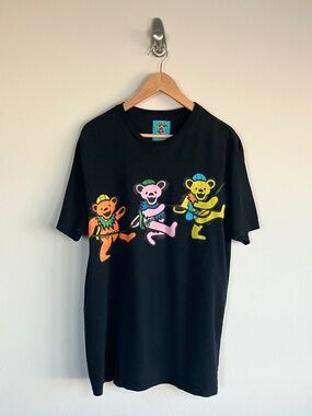 Chinatown Market x Grateful Dead PMA Black Tee Size Large